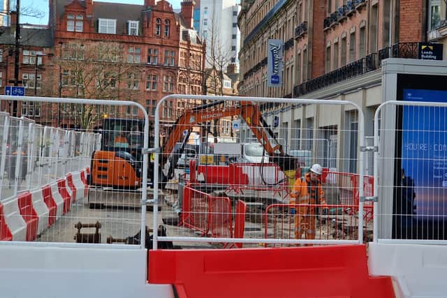 Sheffield City Council is spending £21m work on Pinstone, Surrey and Charles streets. Photo: Iconic Media