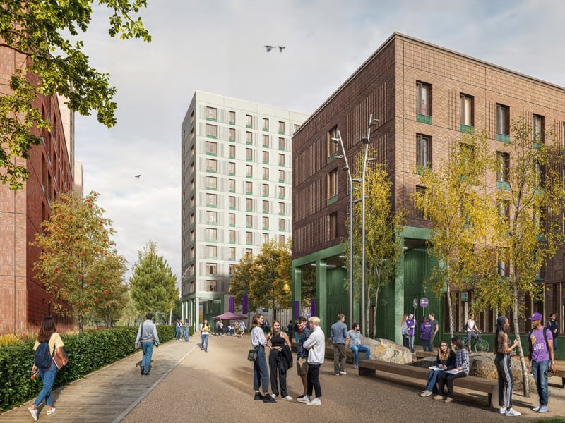 Plans are for 3,300 student bedrooms in 23 new accommodation blocks