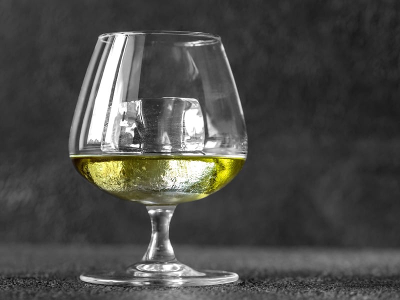 An alcoholic drink strong enough to blow your socks off - Green Chartreuse has a alcoholic content of 55 per cent, while Yellow Chartreuse is 'only' 43 per cent. The herbal liqueur was invented in 1605 and is still make to the same recipe by Carthusian Monks in the French town of Entre-deux-Guiers, high in the Alps. Only two of the monks are entrusted with the secret.