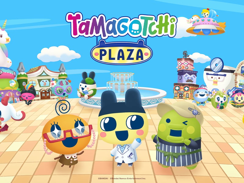 A new entry to the Tamagotchi Connection: Corner Shop series of shop simulator games, Tamagotchi Plaza will see players manage a number of different businesses - from tea shops to opticians - and engage with more than 100 Tamagotchi. It will launch on June 27.
