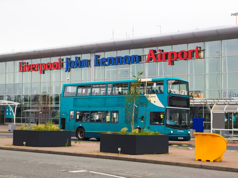 ParkSmart at Liverpool John Lennon Airport ranked sixth at £90.99.