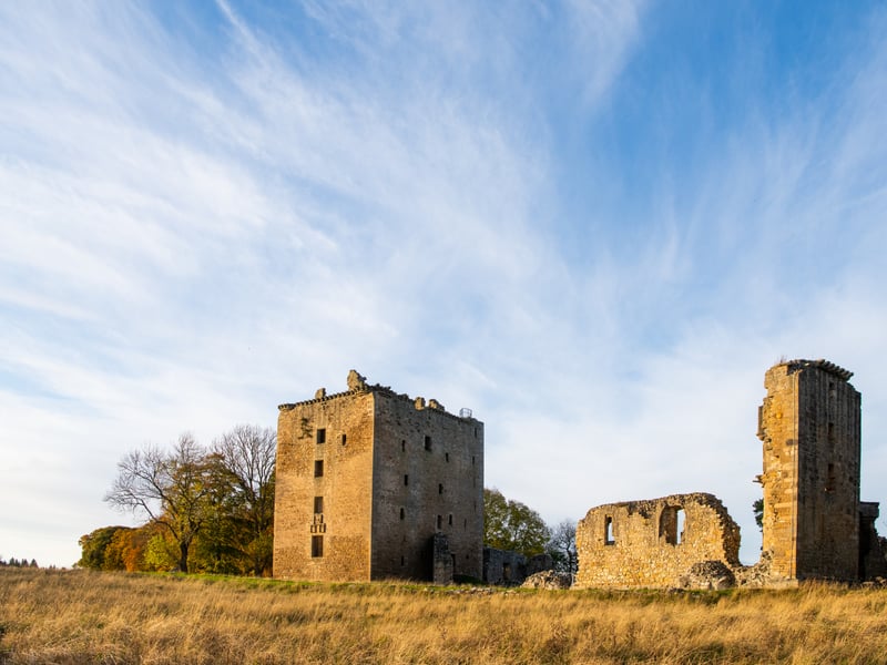There is something special in the air at Spynie Palace near Elgin, the residence of the bishops of Moray for 500 years.
This ruin evokes a place of sanctuary, with birdsong and wildlife creating a rare and peaceful environment.
Here, royalty travelling through the are once stopped to use the palace for overnight stays. The scale of what survives hints at the pile's past grandeur.
Despite the peace of the place, the palace stood at a time of terrifying religious turmoil. Features include the gun holes put in place by Bishop Hepburn just before the Protestant Reformation of 1560.