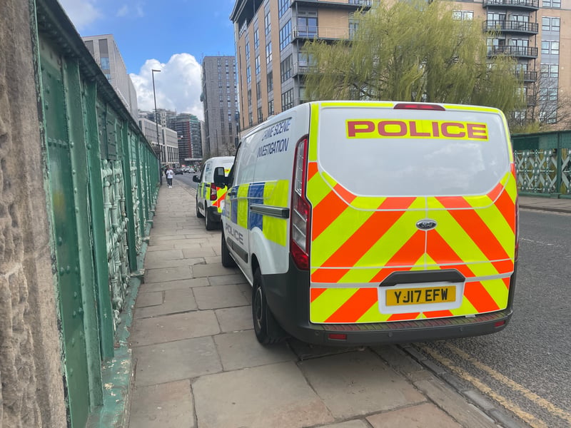 A significant police presence is at the scene as enquiries are ongoing to establish the circumstances.