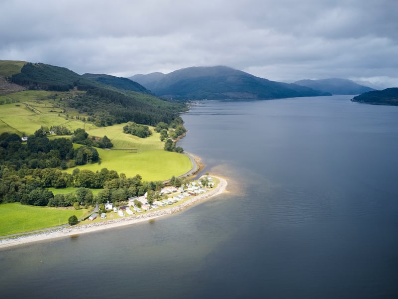Described by the report as a hidden gem, the village of Ardentinny in Argyll impressed photographers particularly with its beach which is the longest on the Cowal Peninsula.