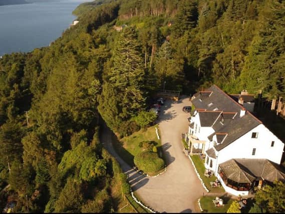 Set within a stunning wooded area in the Highlands, the hotel has impressive unparalleled views over Loch Ness