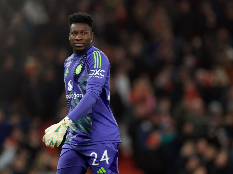 Onana is still the only fit senior goalkeeper and should start against Forest on Tuesday night.