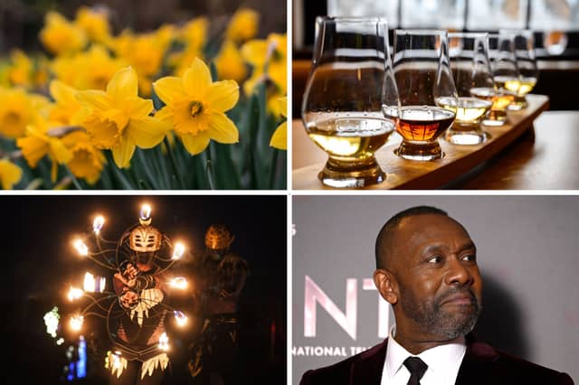 There's plenty going on in Scotland this spring.