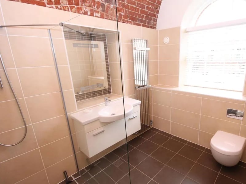 The three-bedroom house for sale at Golden Hill Fort boasts a family bathroom and a master bedroom with an en-suite bathroom