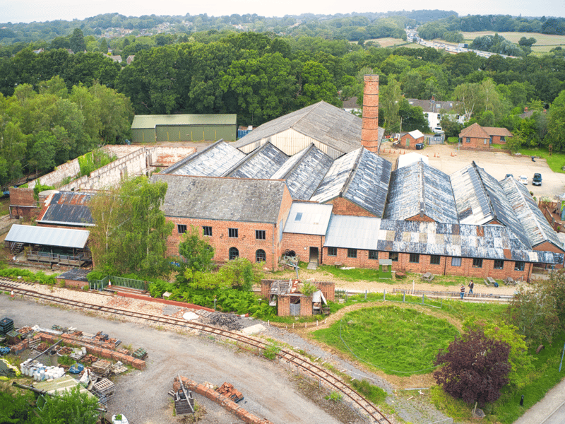 Founded in 1897, The Brickworks site saw many men fall to their deaths due to hard working conditions. The site is considered to be a hot spot for hauntings. 