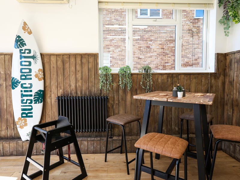 Dior's passion has combined her passion for coffee, healthy food, and surfing.
Picture: Chris Moorhouse (290325-60)
