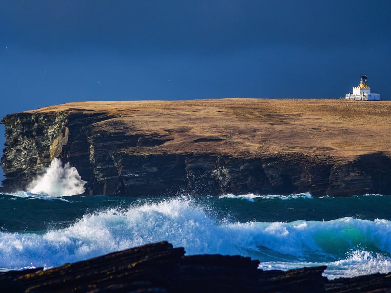 The legend of the Sea Mither and Teran is an ancient folktale which originated in the Orkney Isles. The Sea Mither is said to be a friendly sea spirit who watched over the waters in the summer months, while her nemesis, Teran, was the spirit of winter who caused devastating storms and rough seas. As the seasons change in March, each year the spirits would clash in a fierce battle – known as the Vore Tullye, or the Spring struggle – which would last for weeks before the Sea Mither would ultimately rise and banish Teran to the depths of the ocean until the Autumn Equinox when he would break free once more.