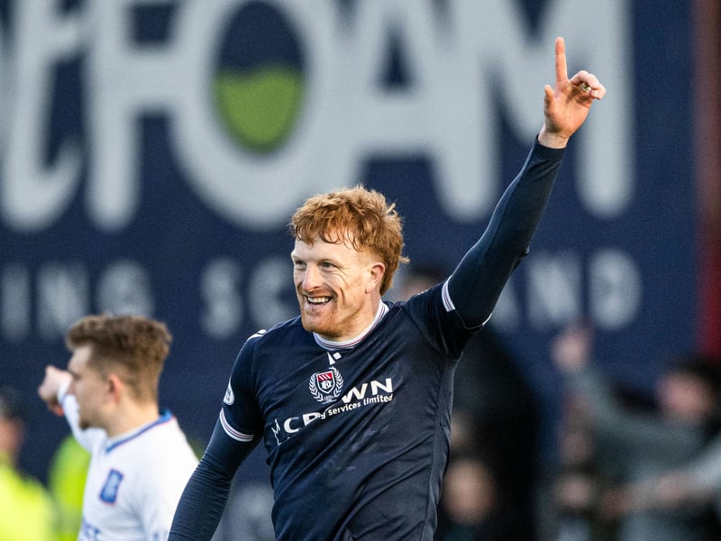 Returned home to Dundee in the same and has ensured the Dens Park club haven't regretted the decision to do so one bit. Scored 20 goals in all competitions, including a memorable winner against Dundee United earlier in the year.