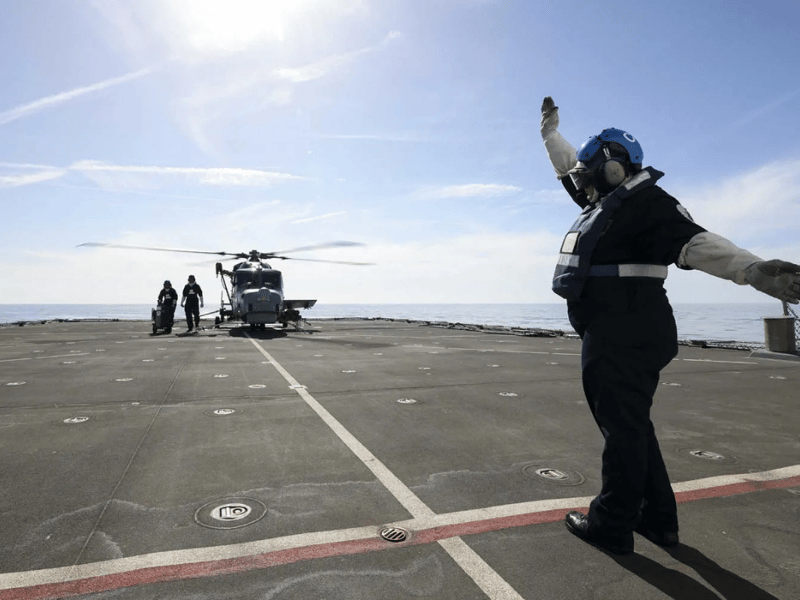 HMS Dauntless, a Portsmouth-based Type 45 destroyer, recently had to defend against a "sustained series of drone attacks" while completing a live-fire exercise off the coast of Wales - with aircraft being shot down.