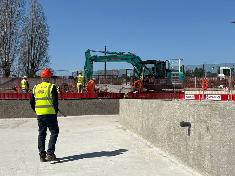 We had the opportunity to take a tour around Hilsea Lido to see the progress that is being made. 

Picture: Millie Leeming 
