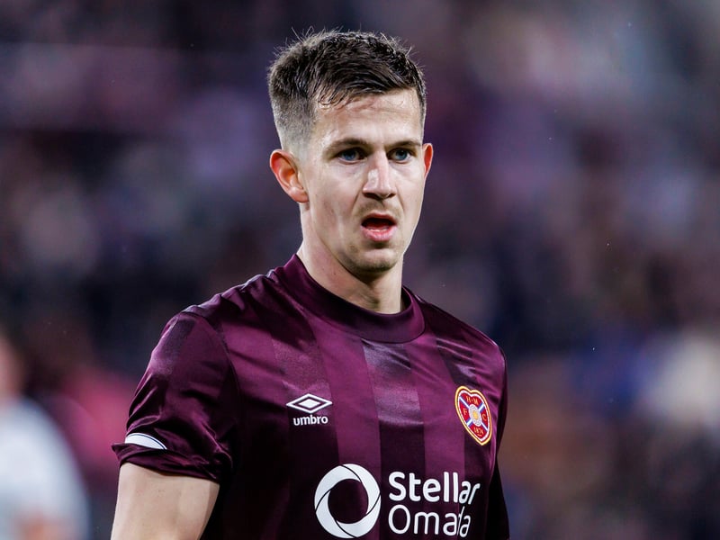 Attacking midfielder replaces Milne in a change of shape.