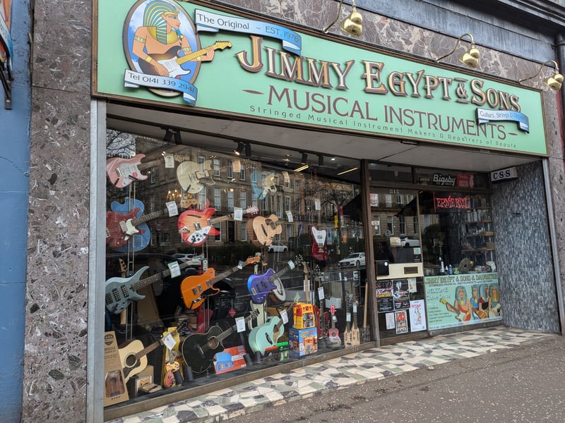 Jimmy Egypt & Sons is a West End musical institution. This year will mark 60 years since it opened and it's frontage is instantly recognisable. But it's just one of the amazing independent shops that make up the street.
