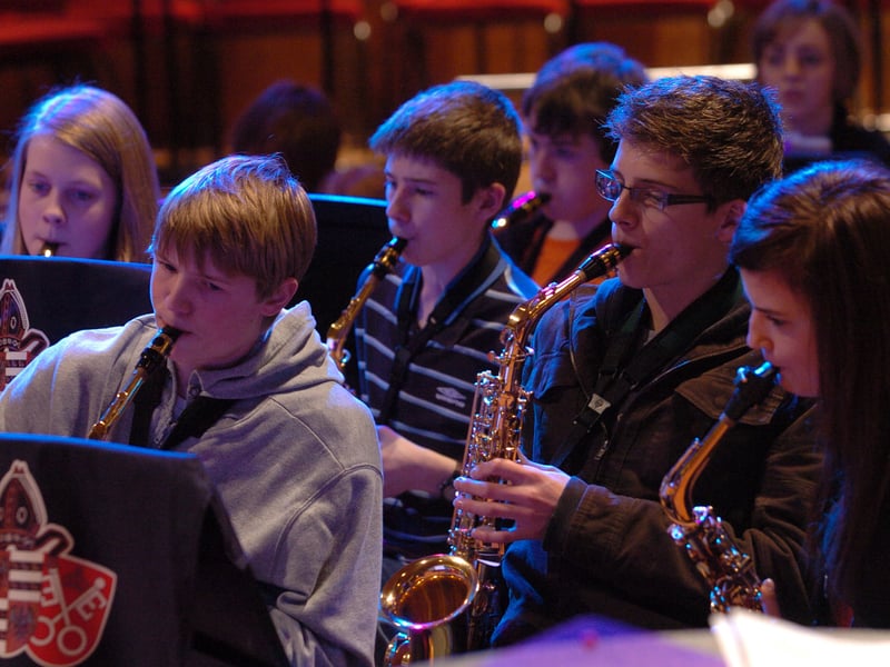 The Rotary Club of Preston, Celebration of the best in Youth Music at the Guild Hall, Preston.
Archbishop Temple C of E High School Concert Band 