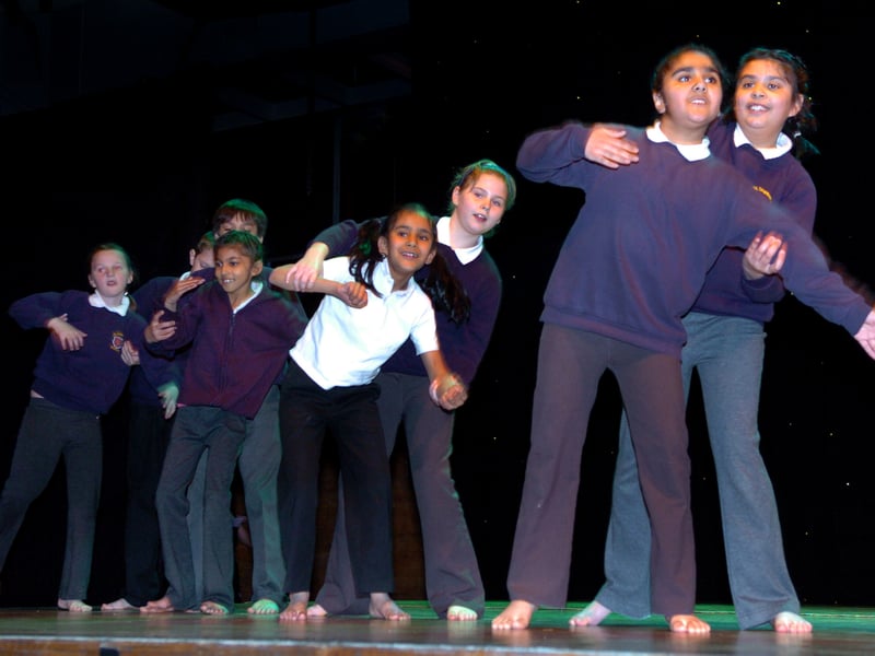 Schools perform in the Preston Schools Dance Festival - St Stephens CE Primary perform Journey Down Yellow Brick Road 