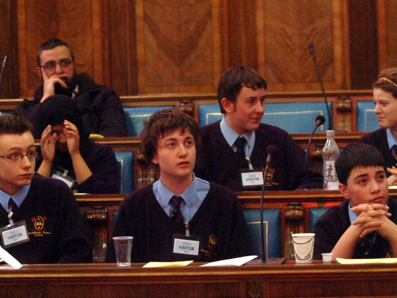 Archbishop Temple C.E School in the Youth Speaks 2010 competition at Preston Town Hall
