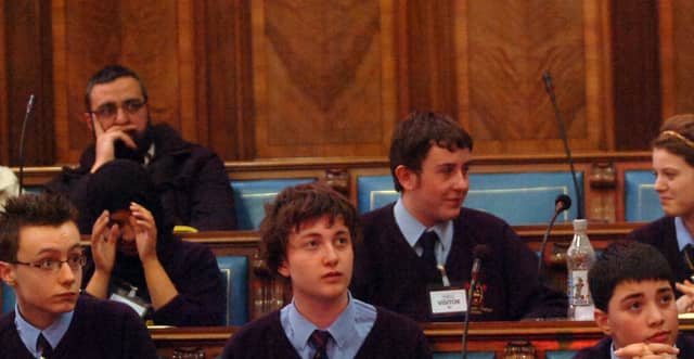 Archbishop Temple C.E School in the Youth Speaks 2010 competition at Preston Town Hall