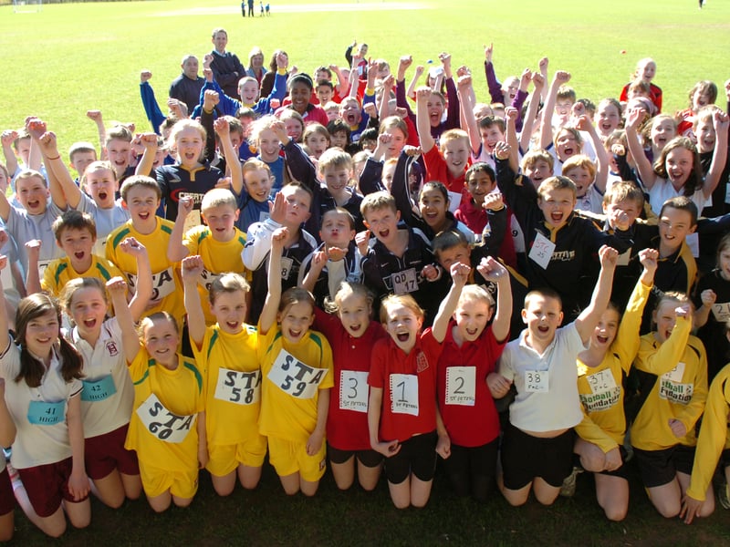 Preston primary schools cross country race