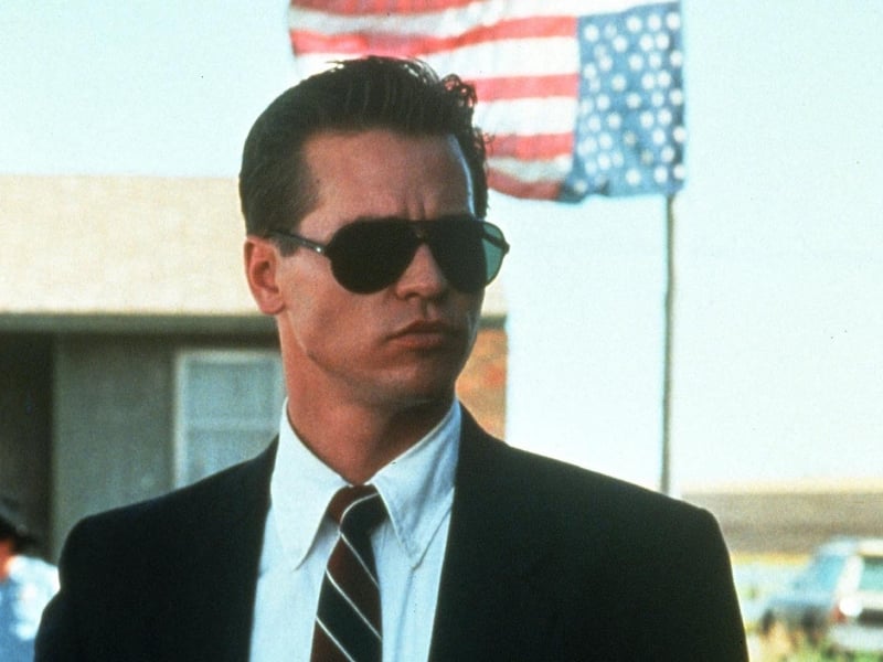 Val Kilmer starts as FBI Agent Ray Levoi in Michael Apted's 1992 film Thunderheart, which has a 90 per cent rating. The Neo-Western mystery film is a fictional portrayal of events relating to the Wounded Knee incident in 1973, when followers of the American Indian Movement seized the South Dakota town of Wounded Knee in protest against federal government policy regarding Native Americans.