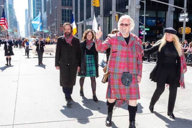 We're not sure why it took so long, but legendary Scottish comedian Sir Billy Connolly finally took on Grand Marshal duties in 2019. He said that the event made him "dance a wee jig in his heart".