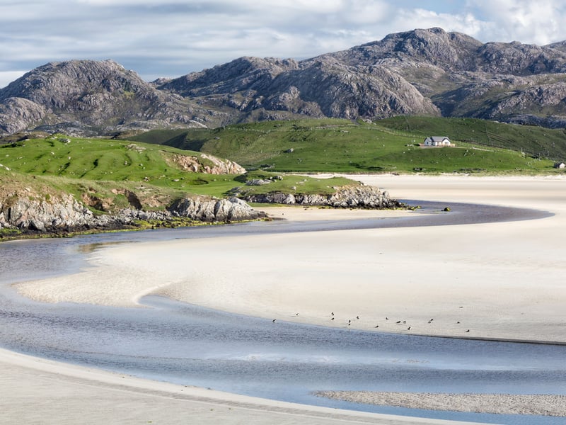Lying on the south western side of the glorious Isle of Lewis, Uig Beach is where the famous Lewis Chessmen, which currently reside in the National Museum of Scotland, were discovered. One couple said: "Wow, never seen such a vast area of white sand. The sea was out when we arrived so the beach was like an expanse of golden sands. It was beautiful. "