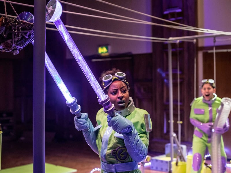 The Beacon will host Curious Investigators, a new show from One Tenth Human, an award-winning theatre company known for creating innovative performances.  This production, designed for children aged 3-7, follows the characters Scribble and Clipboard as they sort recycling and uncover a mysterious egg. 