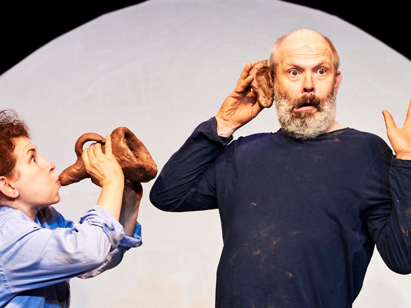 Indefinite Articles presents Claytime, a play at The Beacon, created from clay and children’s imaginations. Children are invited to help make up a new play on the spot, with the company bringing their stories to life with clay.    