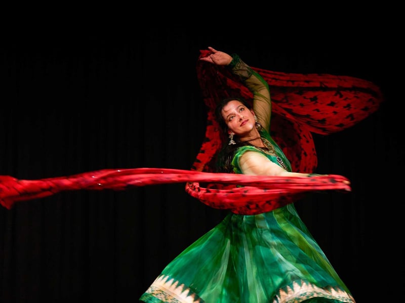 Sonia Sabri Company, a leading South Asian dance company, presents Roshni on April 10. This performance blends South Asian dance and music, drawing inspiration from everyday stories and experiences, and is comprised of three short dance pieces performed with live music: The Call, The Light and The Wave.   