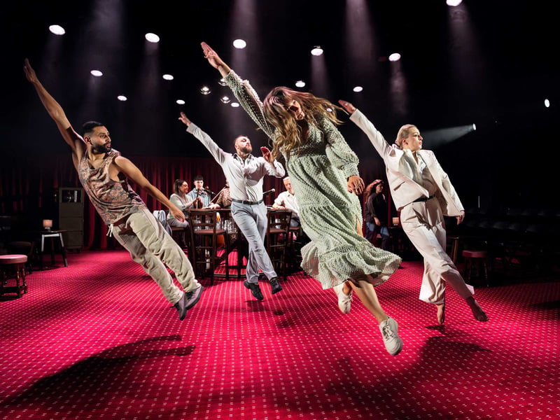 Rhiannon Faith’s dance theatre show is set in a local pub. The show explores themes of humanity and community through physical performance, testimonials, live music, and pub games.