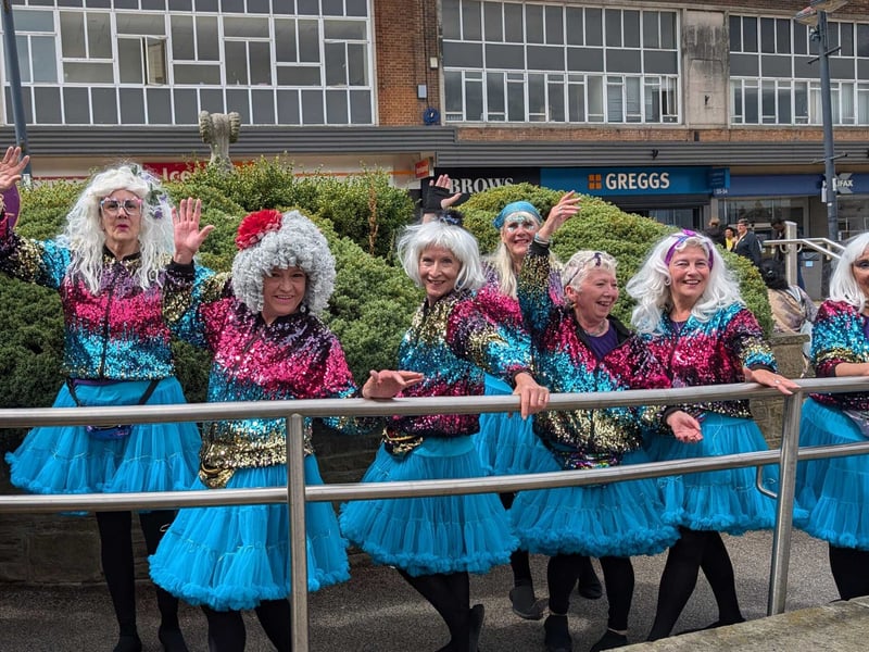 Don't miss this performance by the Bradford Belles, a group of older women artists and performers. They use humour, creativity, and play to challenge age stereotypes, presenting a walkabout act and a show incorporating dance, clowning, and comedy.