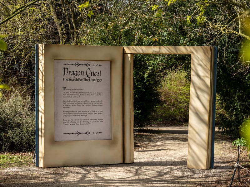 A mythical adventure for young explorers. Help Professor Pendragon find mystical dragon nests hidden across the estate to crack the code and awaken the magic. Included in general admission. 🐰 Lotherton, Off Collier Lane, Aberford, LS25 3EB