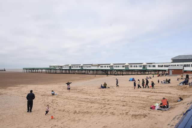 St Annes has been hailed as the best beach in Lancashore, on Trip Advisor, with a rating of 4.5 from 63 reviews.