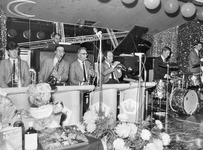 Pictured: Arthur Ward band - Regular performers at Clarence Pier in the 1950s