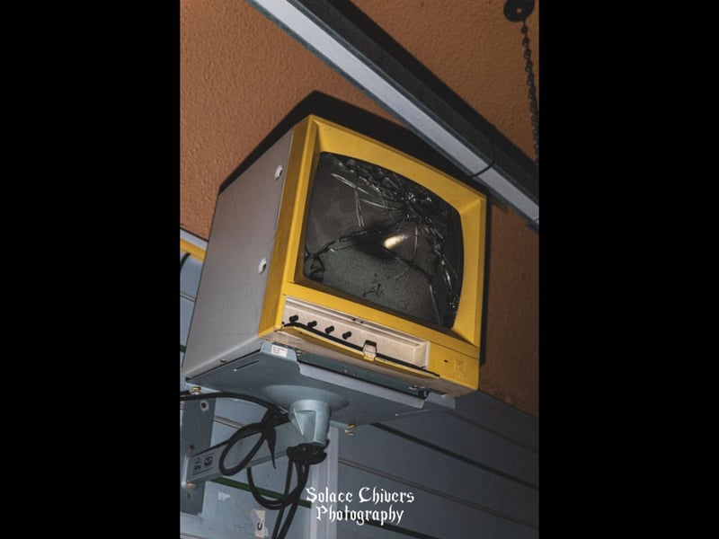 The old television systems at the cite. Image: Solace Chivers