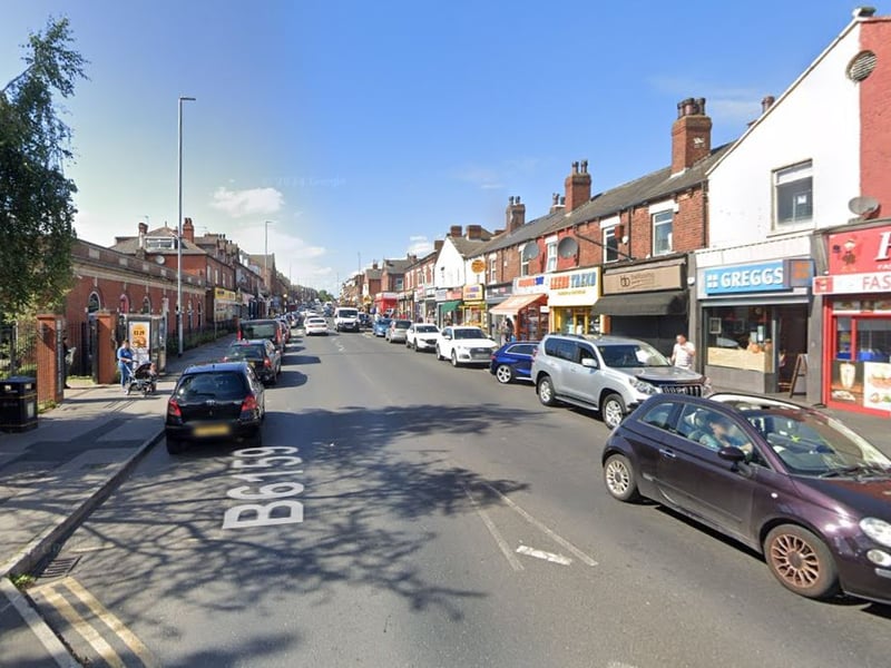 Harehills South recorded 1,748 offences over the last 12 months.