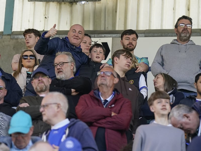 2,000 Pompey fans made themselves heard at Millwall. Pic: Jason Brown/ProSportsImages