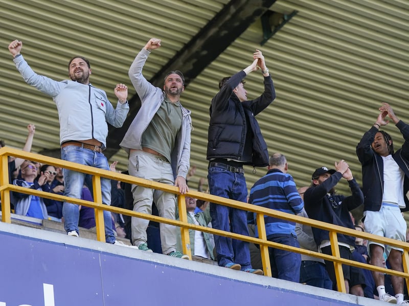 2,000 Pompey fans made themselves heard at Millwall. Pic: Jason Brown/ProSportsImages