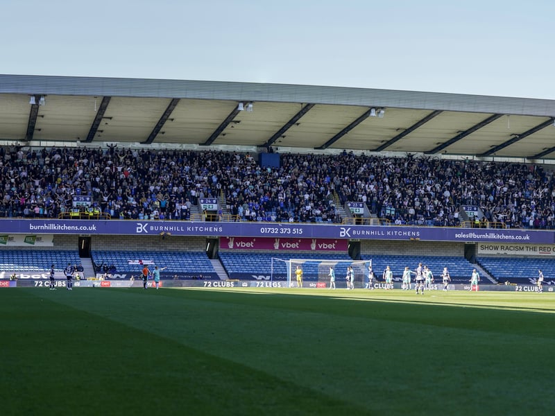 2,000 Pompey fans made themselves heard at Millwall. Pic: Jason Brown/ProSportsImages