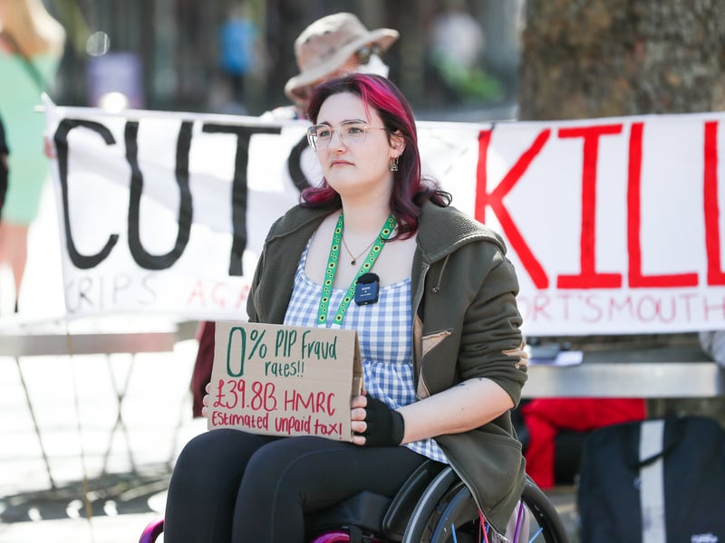 Campaigners making their views heard/ Picture: Nathan Lipsham