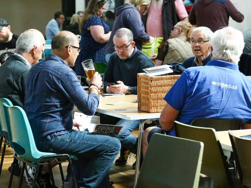 The event attracted a real crowd