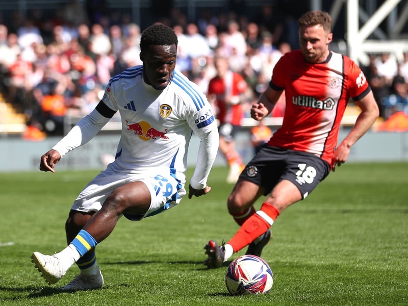 A blow to see James pick up a hamstring injury but Gnonto is some level of cover. Was at his best earlier this season roaming into central areas from out wide, with hope he can return to those levels. Still managing an ankle injury but he's been fit enough to play the last two games. 