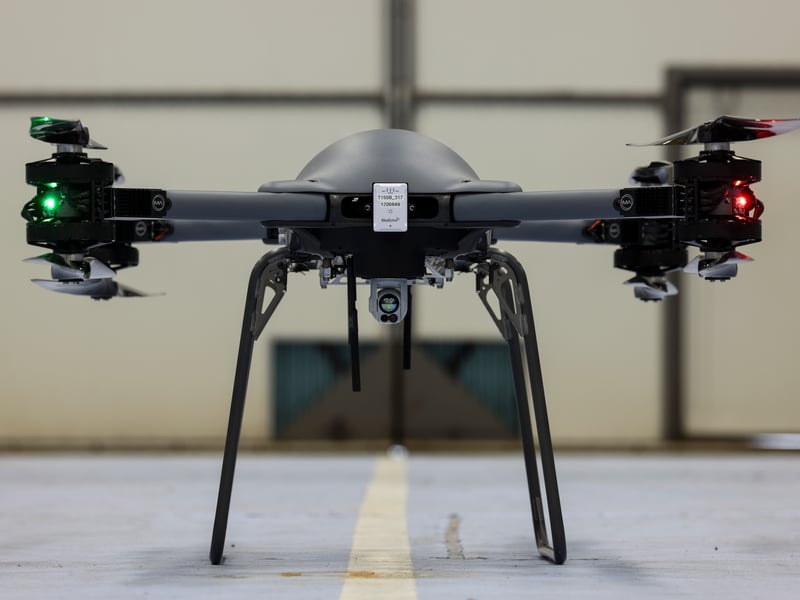 Cutting-edge Malloy T-150 drones will be utilised during HMS Prince of Wales' deployment to the Indo-Pacific region, a nine month operation where sailors will visit Japan, Australia and elsewhere.