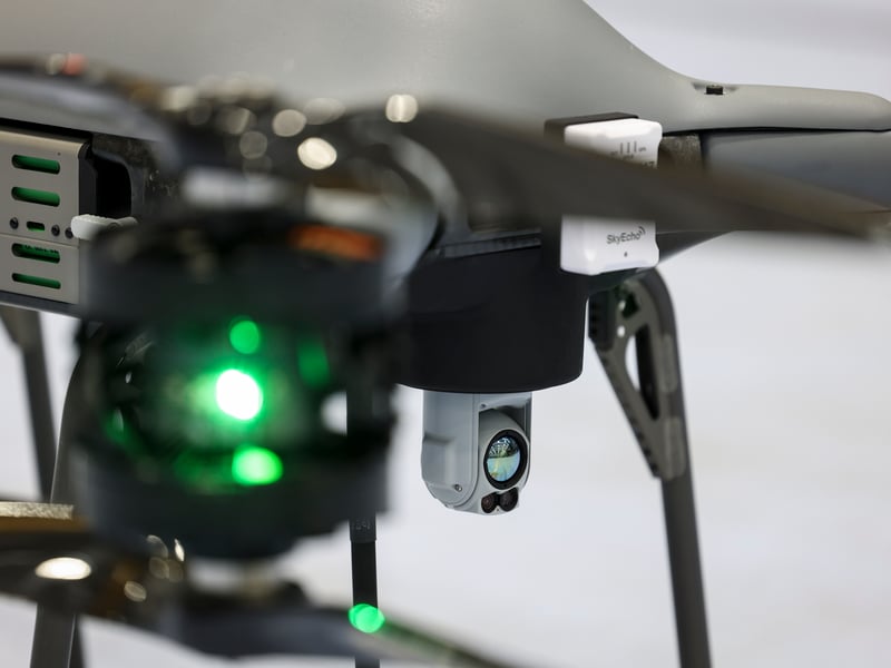 Cutting-edge Malloy T-150 drones will be utilised during HMS Prince of Wales' deployment to the Indo-Pacific region, a nine month operation where sailors will visit Japan, Australia and elsewhere.