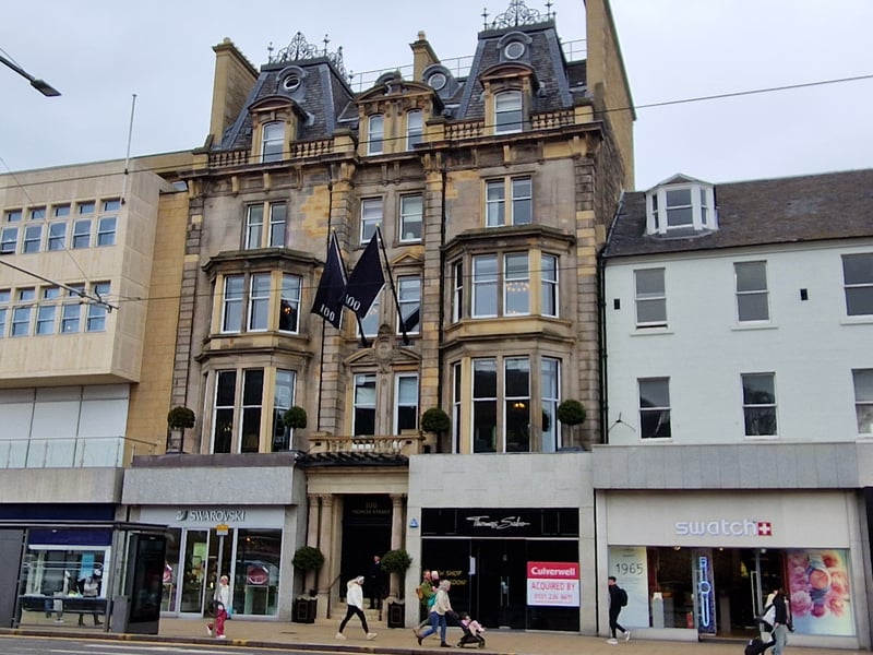 The former Royal Overseas League building in Princes Street is now a "cosy townhouse hotel" run by luxury brand Red Carnation Hotels.
It is their first property in Scotland, opened in 2023, with 30 bedrooms and is known simply by its address: 100 Princes Street.
The building dates back to 1879, when it opened as the Windsor Hotel. The Royal Overseas League bought it in 1927 and turned it into a private members' club, which became a popular centre for Commonwealth visitors, with the prime ministers of Canada, Australia and New Zealand having stayed there.
