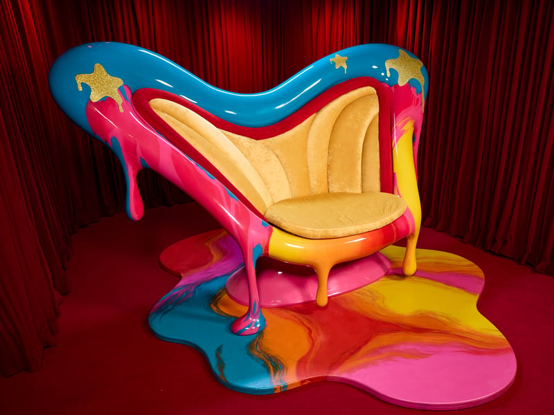 This is what the Diary Room chair at the Celebrity Big Brother house looks like for 2025