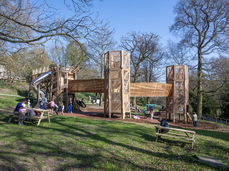 It has been carefully designed by award-winning playground designers Touchwood Play.