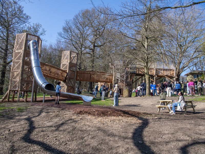 The new play area is the first phase of Harewood’s 'Reimagining Our Landscape' project.